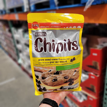 Image of Hershey's Chipits Pure Semi-Sweet Chocolate Chips - 1 x 2.4 Kilos